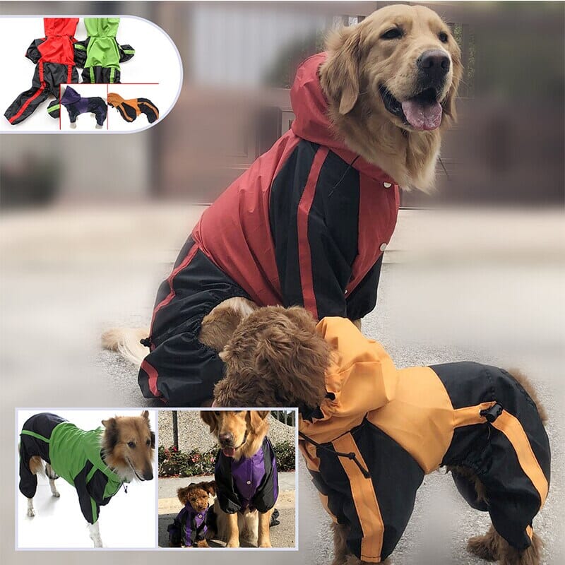 Wasserdichter Regenjacke für den Hund 1 wisheum.ch Grün XL 