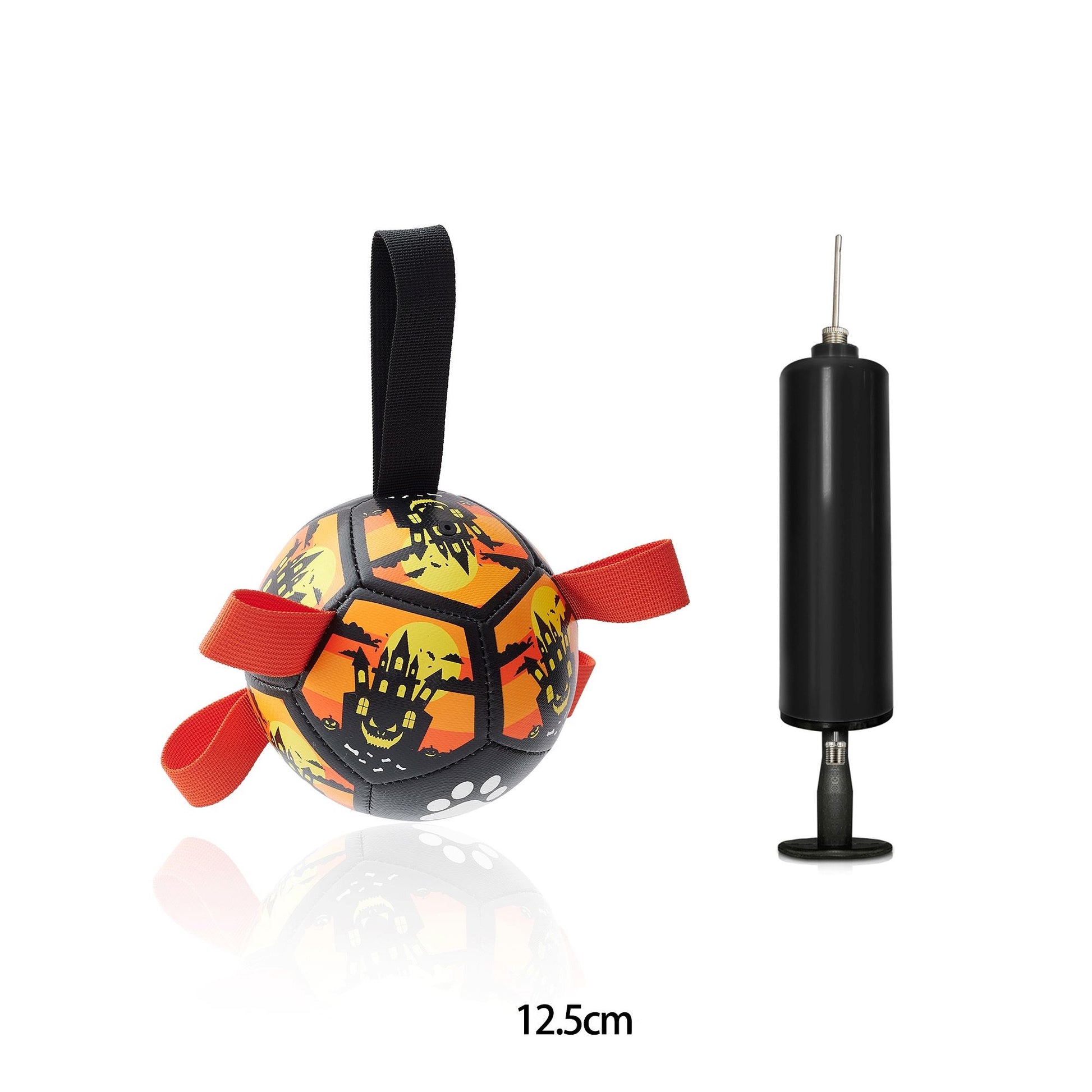 Hundespielzeug Interaktives Fußball, Trainingsball mit Pumpe für kleine Hunde und mittelgroße Rassen 1 wisheum.ch E 12.5 cm 